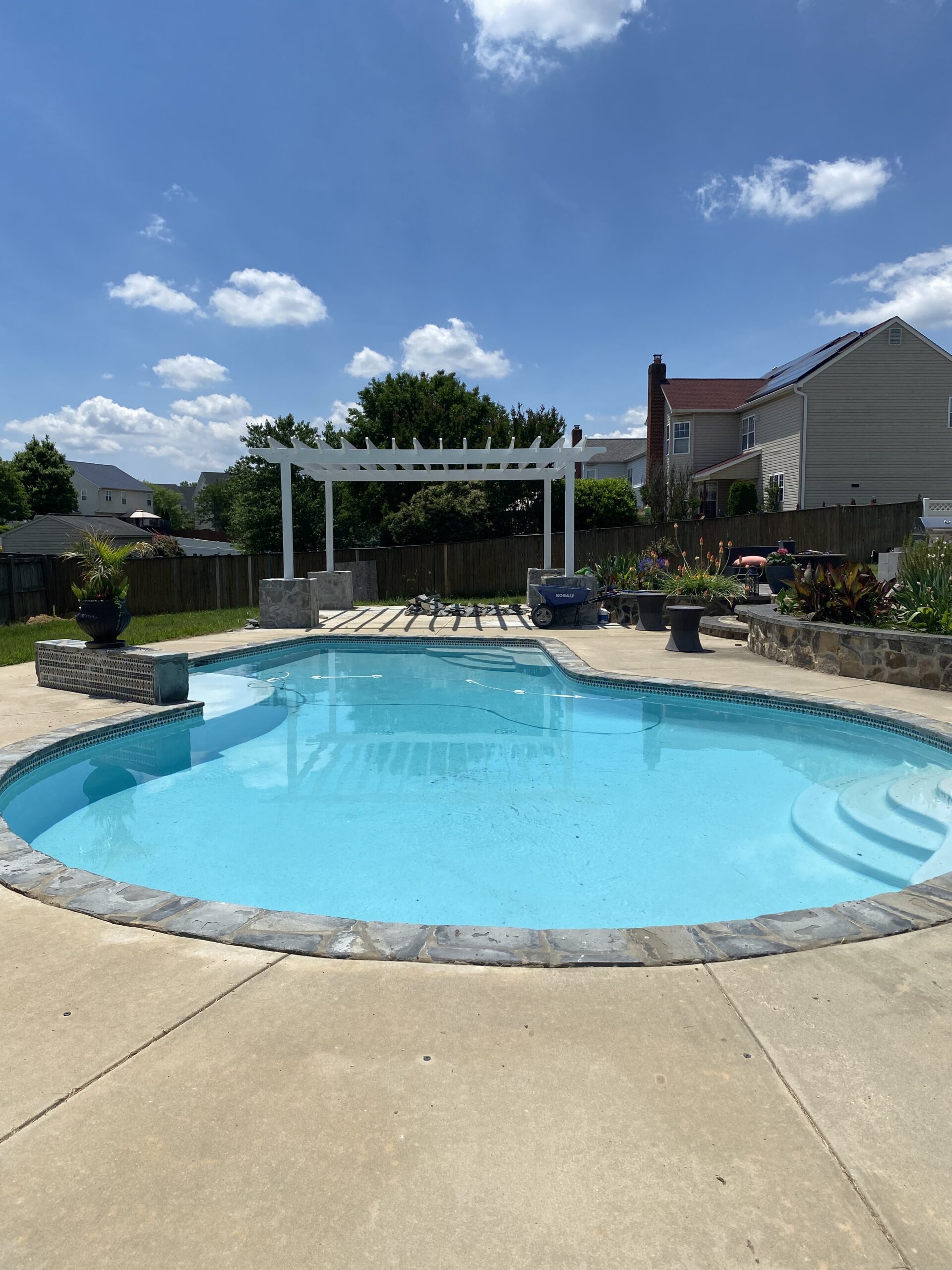 MSH composite deck with outdoor seating