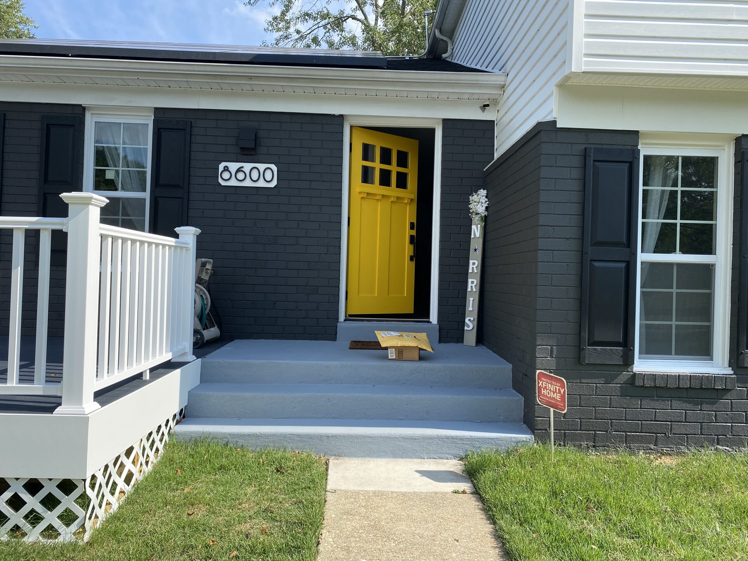 Evening deck lighting design
