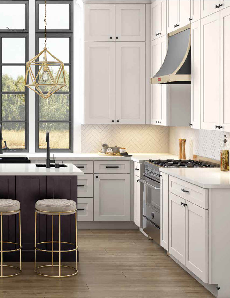 NorthPoint Catalina Polar White kitchen cabinets