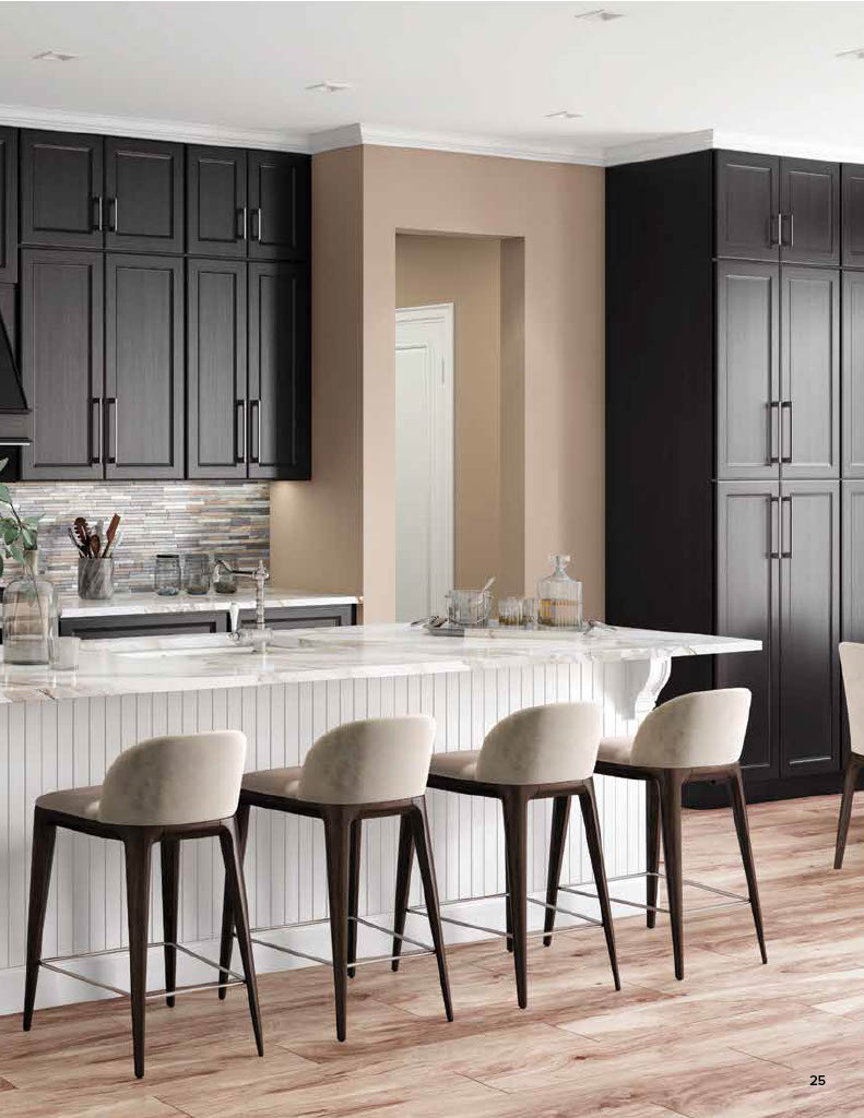 NorthPoint Maui Espresso finish kitchen cabinets