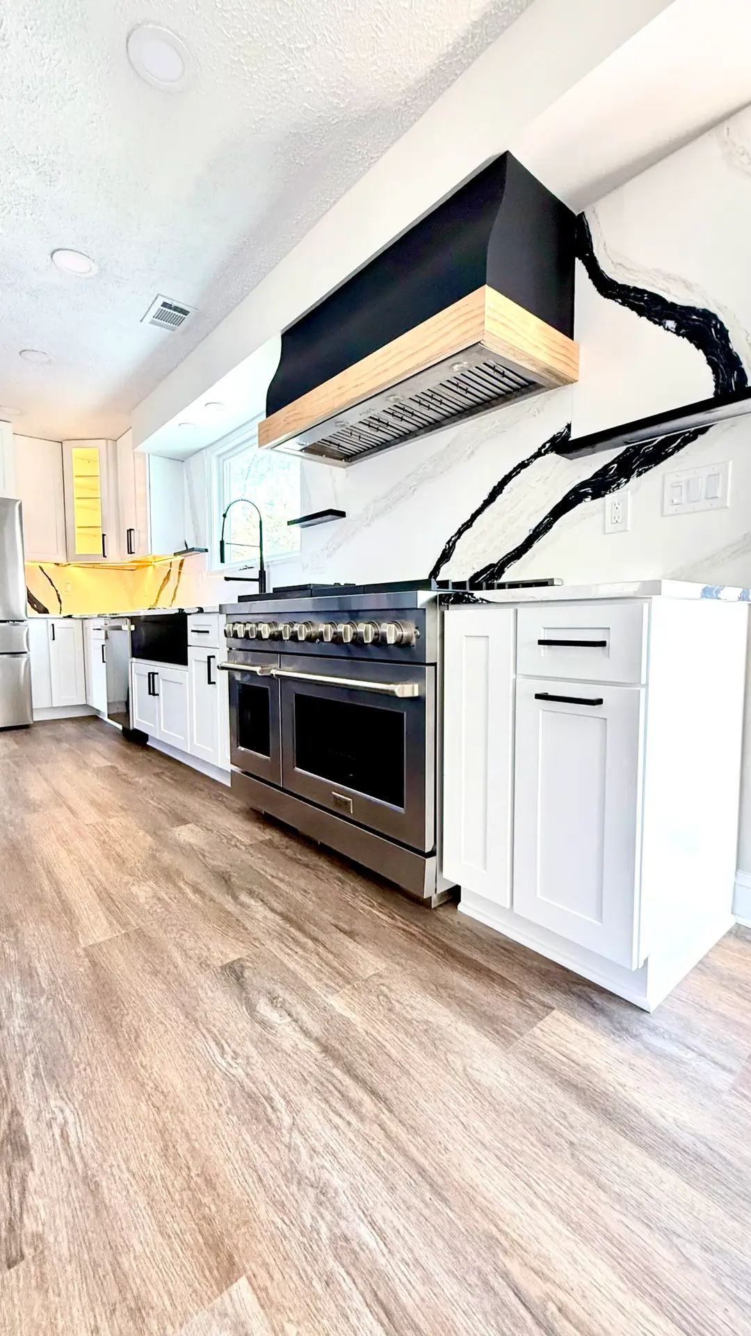 Modern renovation detail representing full-home and outdoor living services by MSH Designed